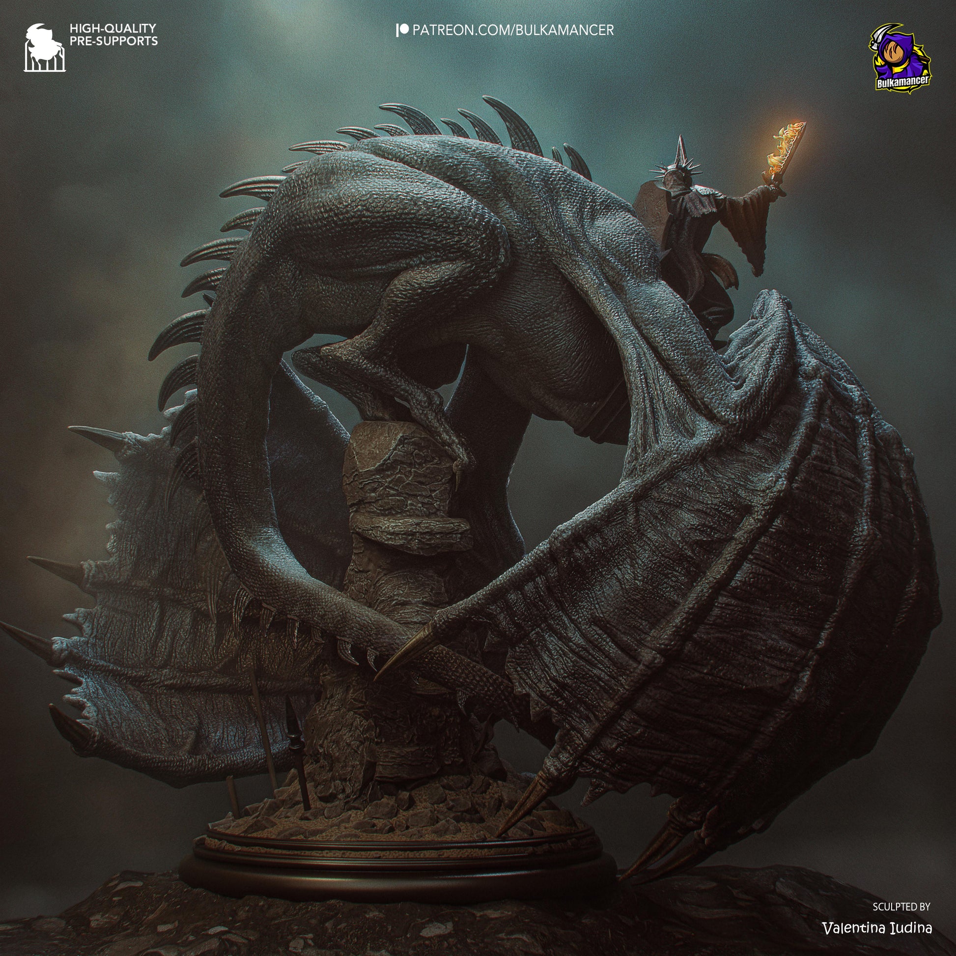 Cursed Ringleader | Resin Garage Kit Figure Game Fan Art | Bulkamancer Sculpts