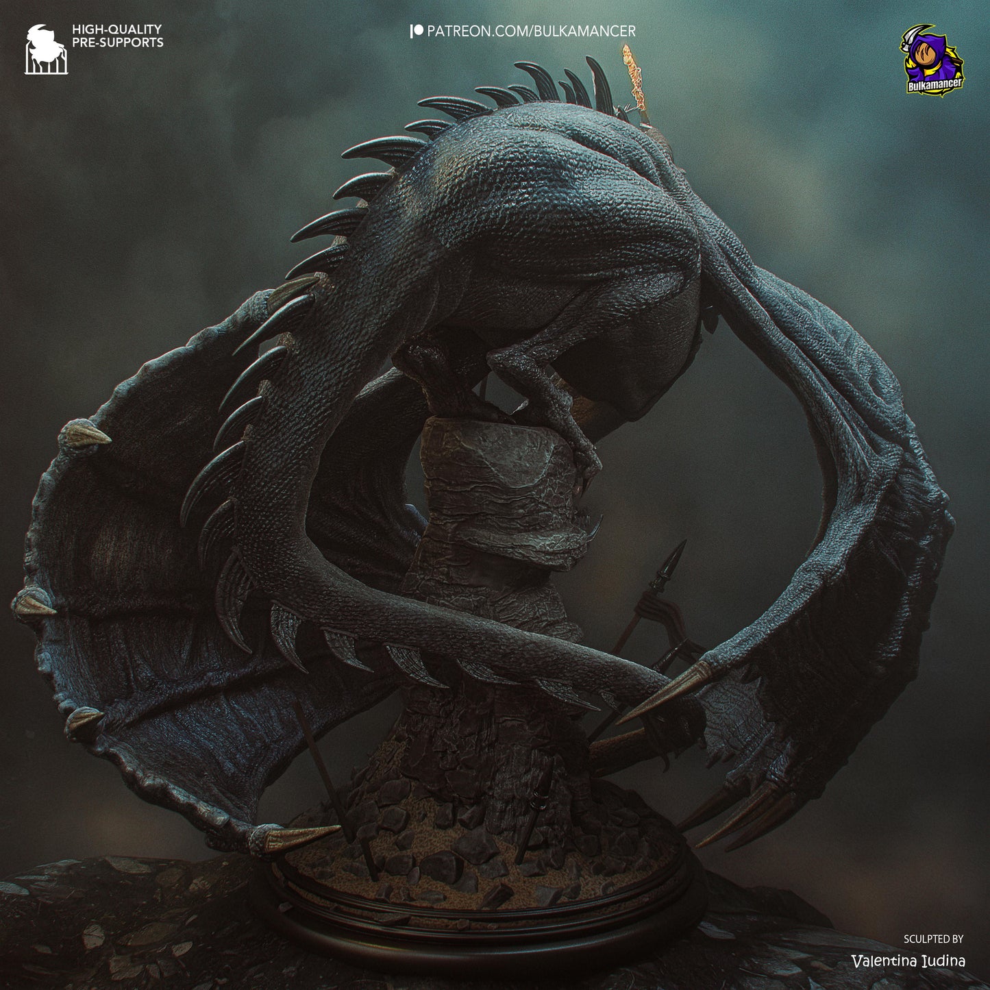 Cursed Ringleader | Resin Garage Kit Figure Game Fan Art | Bulkamancer Sculpts