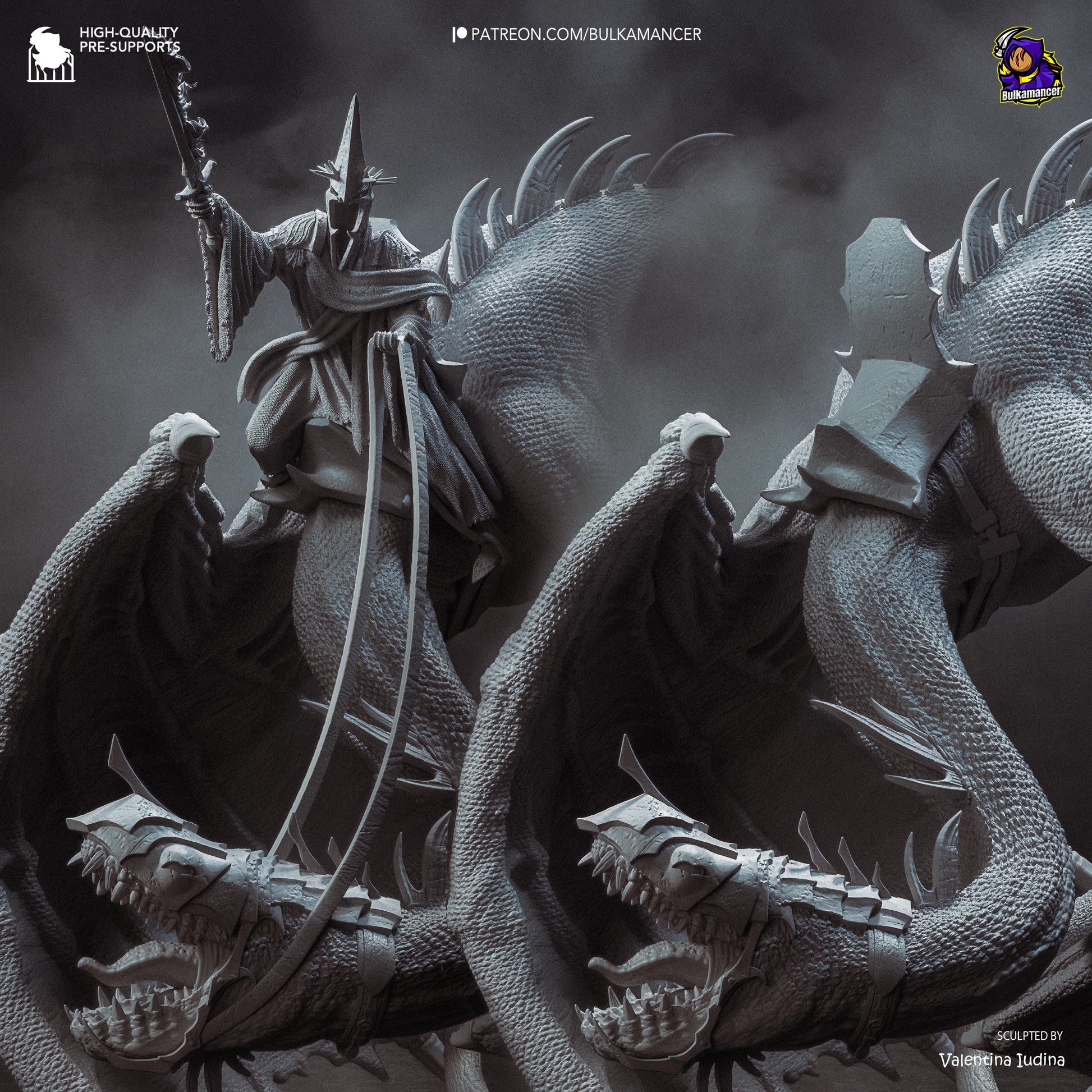 Cursed Ringleader | Resin Garage Kit Figure Game Fan Art | Bulkamancer Sculpts