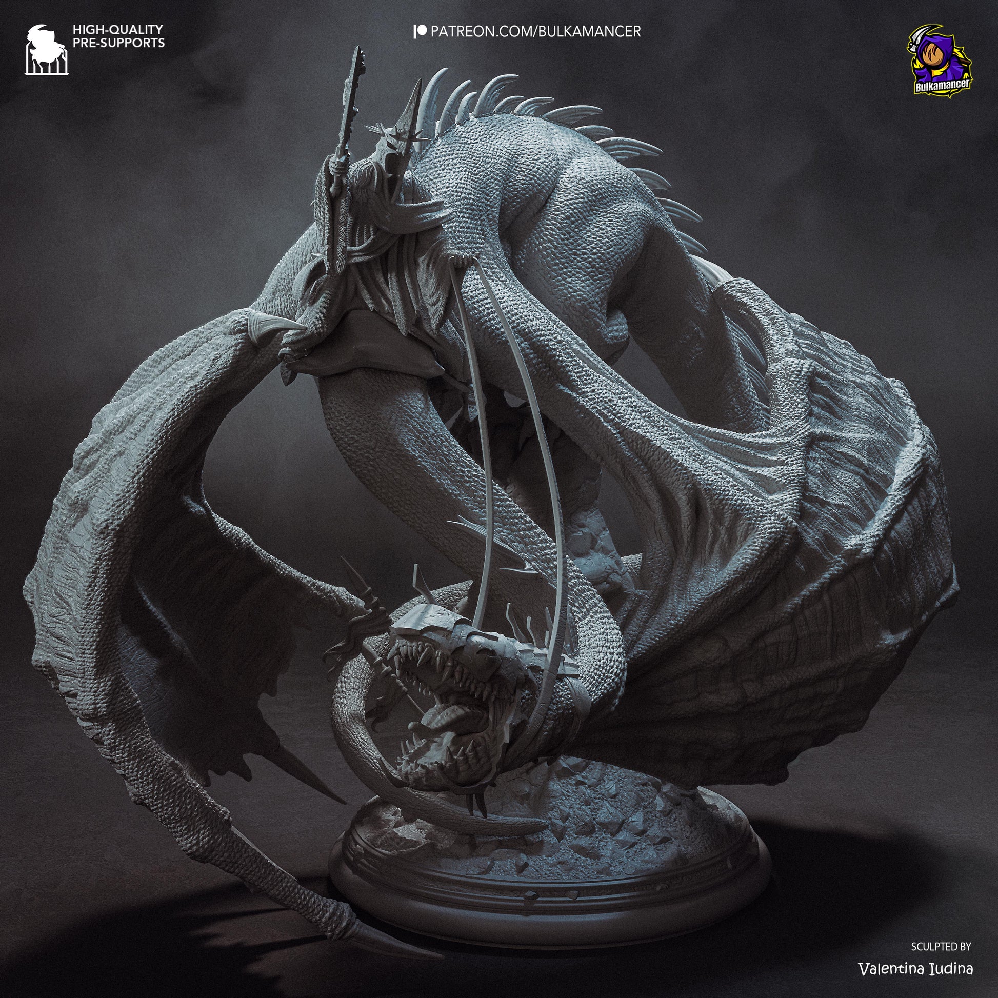 Cursed Ringleader | Resin Garage Kit Figure Game Fan Art | Bulkamancer Sculpts