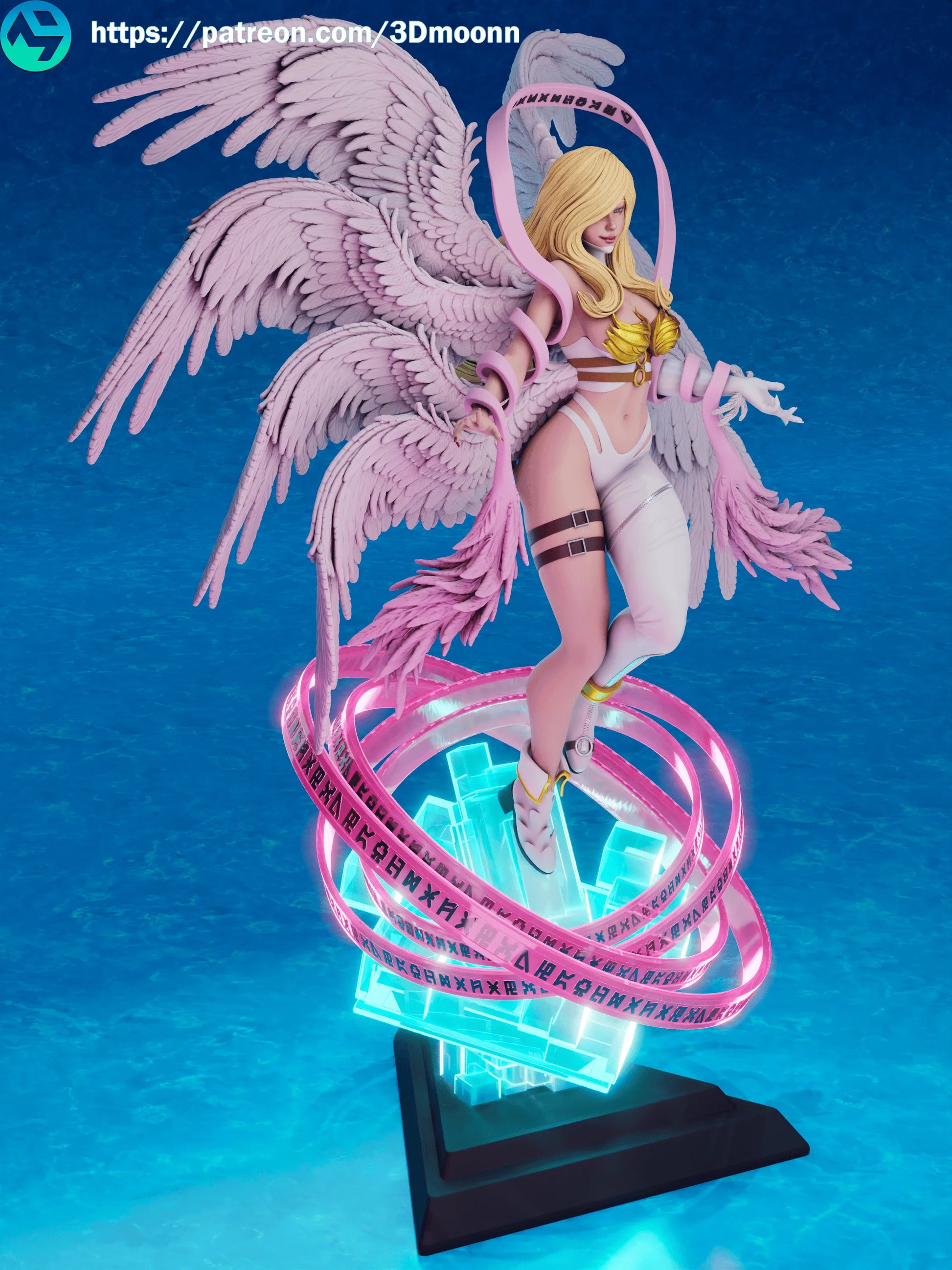 1:12 Digital Angel | Anime Resin Garage Kit | 3Dmoonn