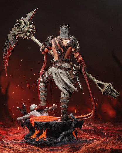1:12 Hellbound Crusader | 3D Printed Resin Garage Kit Figure | CA 3D Studios