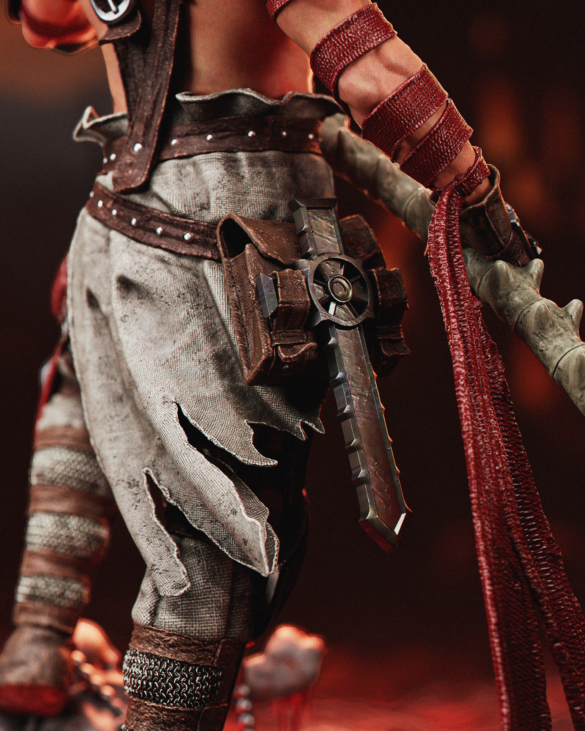 1:12 Hellbound Crusader | 3D Printed Resin Garage Kit Figure | CA 3D Studios