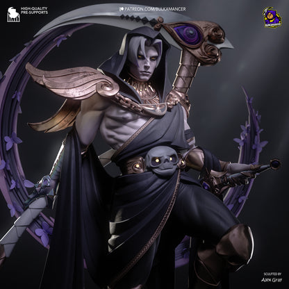 Death Incarnate | Resin Garage Kit Figure Game Fan Art | Bulkamancer Sculpts