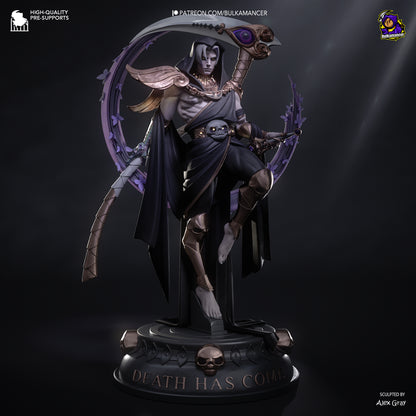 Death Incarnate | Resin Garage Kit Figure Game Fan Art | Bulkamancer Sculpts