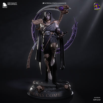 Death Incarnate | Resin Garage Kit Figure Game Fan Art | Bulkamancer Sculpts