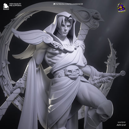 Death Incarnate | Resin Garage Kit Figure Game Fan Art | Bulkamancer Sculpts