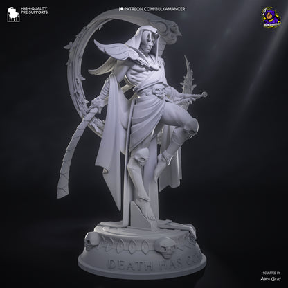 Death Incarnate | Resin Garage Kit Figure Game Fan Art | Bulkamancer Sculpts