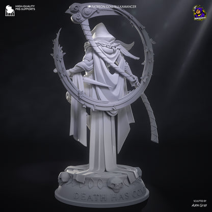 Death Incarnate | Resin Garage Kit Figure Game Fan Art | Bulkamancer Sculpts