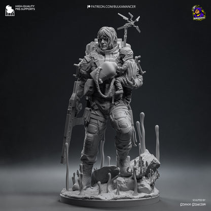 Delivery Man | Resin Garage Kit Figure Game Fan Art | Bulkamancer Sculpts