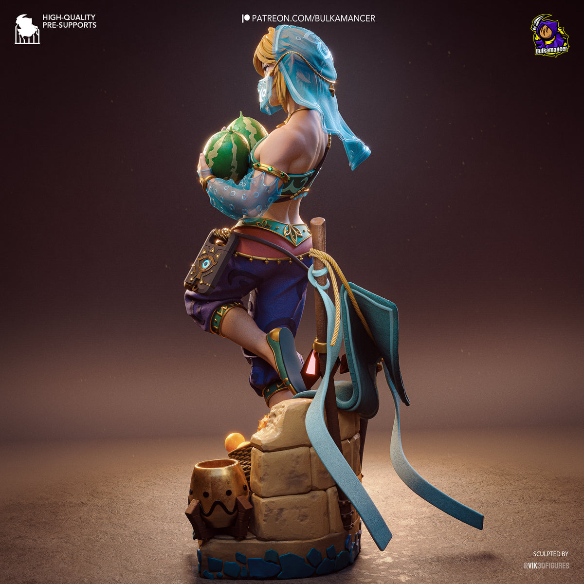 Ingeniero de escuadrón aerotransportado | Figura de kit de resina para garaje | Bulkamancer Sculpts