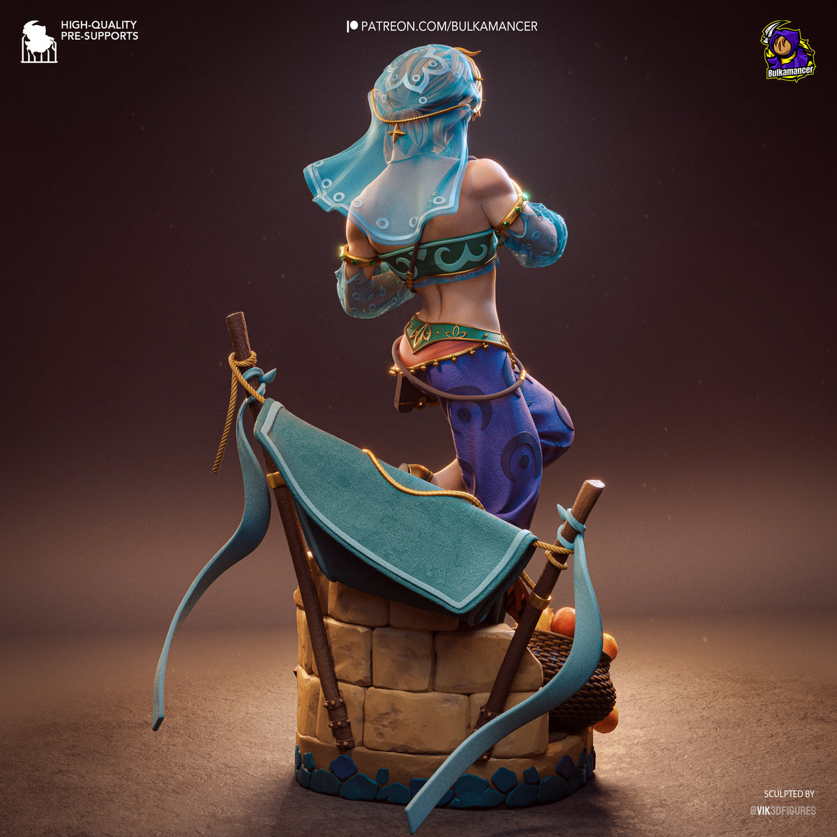 Ingeniero de escuadrón aerotransportado | Figura de kit de resina para garaje | Bulkamancer Sculpts