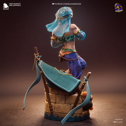 Ingeniero de escuadrón aerotransportado | Figura de kit de resina para garaje | Bulkamancer Sculpts