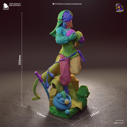 Ingeniero de escuadrón aerotransportado | Figura de kit de resina para garaje | Bulkamancer Sculpts