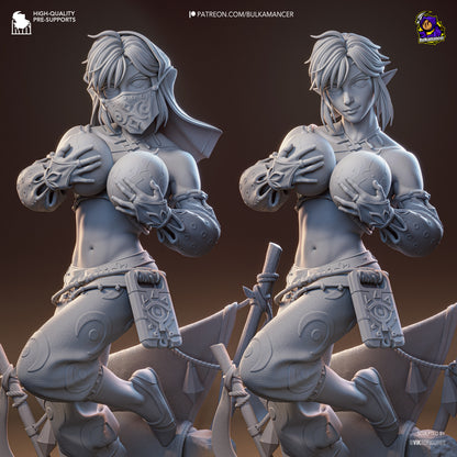 Ingeniero de escuadrón aerotransportado | Figura de kit de resina para garaje | Bulkamancer Sculpts