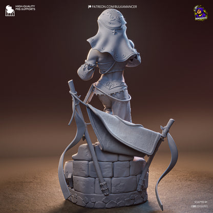 Ingeniero de escuadrón aerotransportado | Figura de kit de resina para garaje | Bulkamancer Sculpts