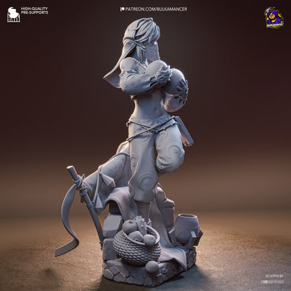 Ingeniero de escuadrón aerotransportado | Figura de kit de resina para garaje | Bulkamancer Sculpts