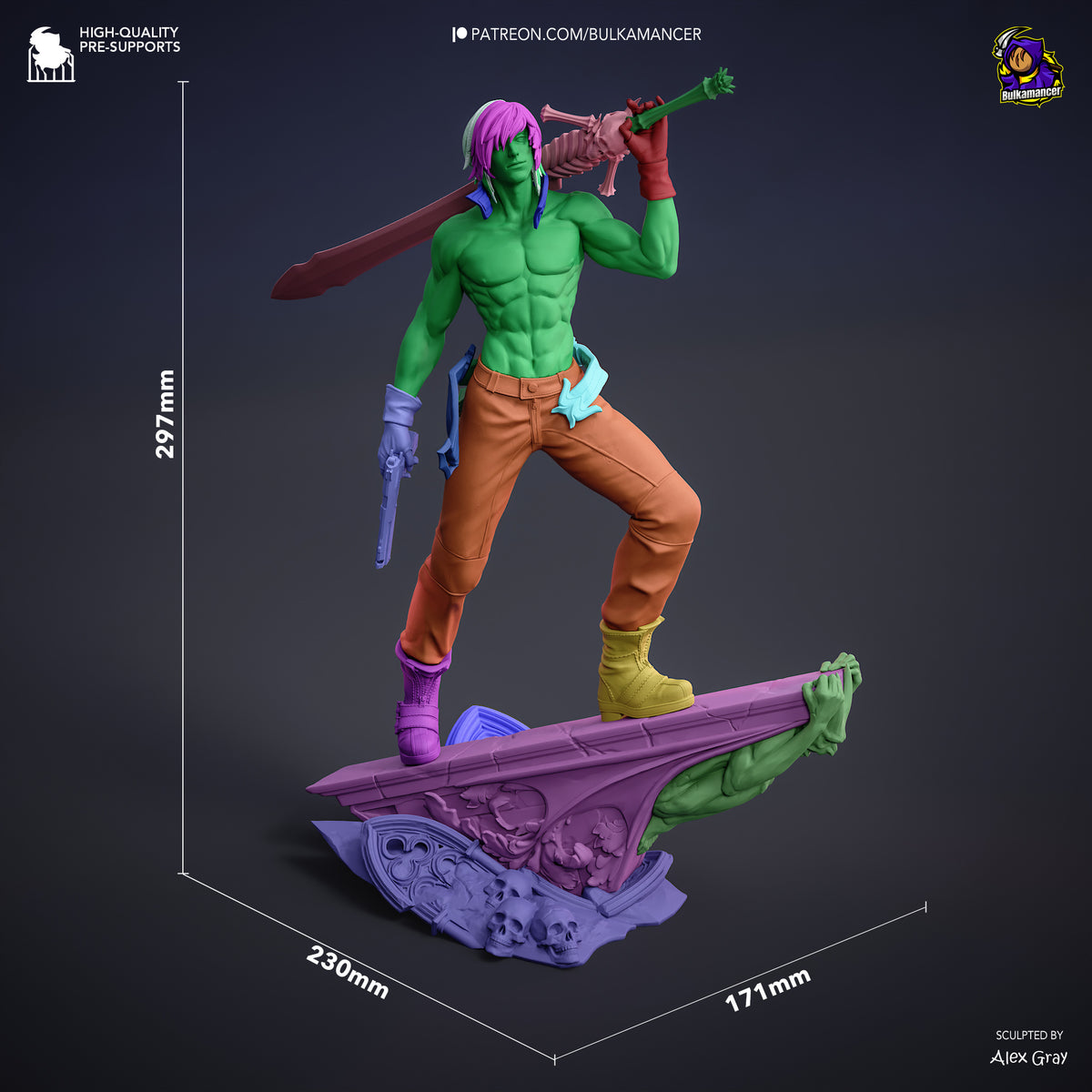 Ingeniero de escuadrón aerotransportado | Figura de kit de resina para garaje | Bulkamancer Sculpts