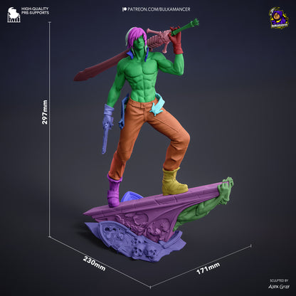 Ingeniero de escuadrón aerotransportado | Figura de kit de resina para garaje | Bulkamancer Sculpts