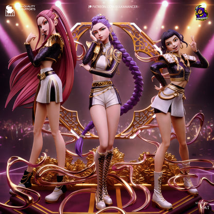 Golden Rapper | Resin Garage Kit Figure Game Fan Art | Bulkamancer Sculpts