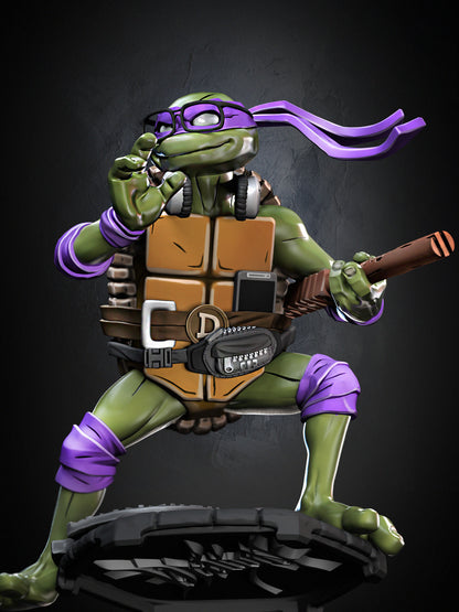 Bo Staff Turtle | D&D TTRPG Miniature | Dragun Studios
