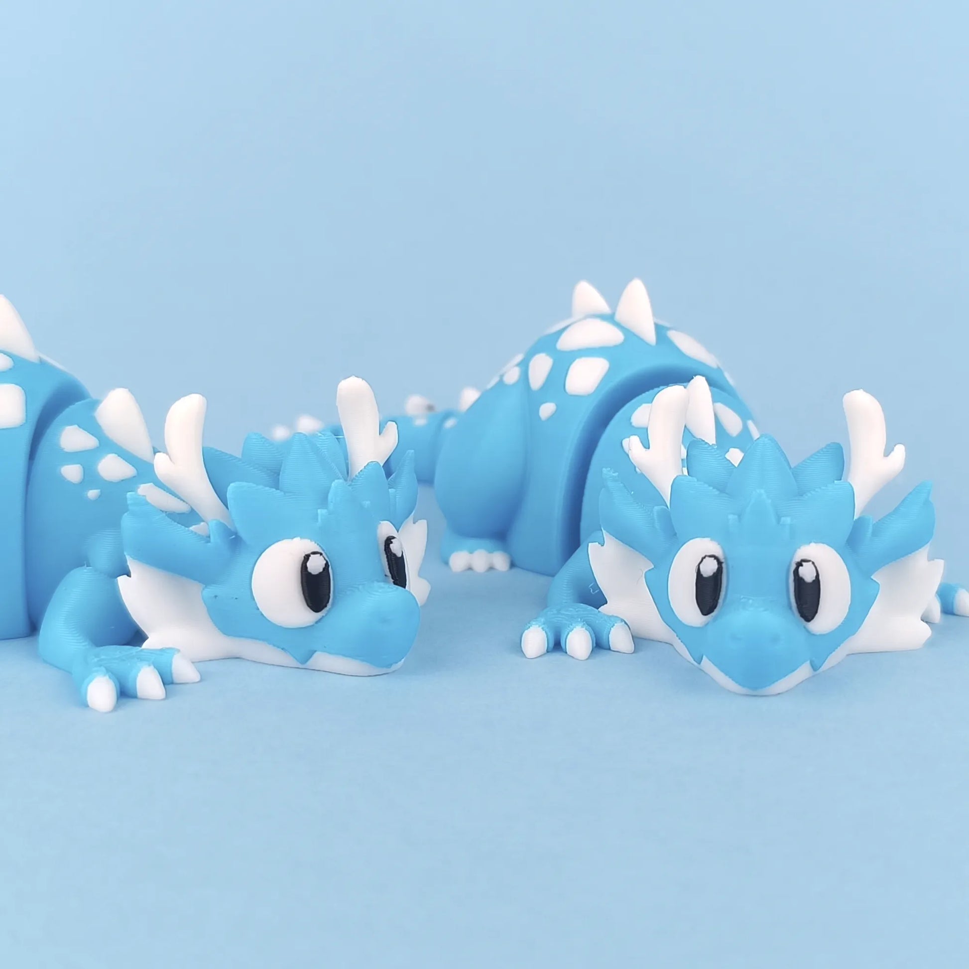 Flexi Dragon & Mini Egg | 3DGOB - Tattles Told 3D
