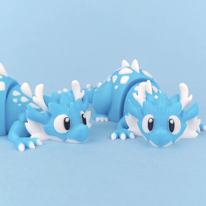 Flexi Dragon & Mini Egg | 3DGOB - Tattles Told 3D
