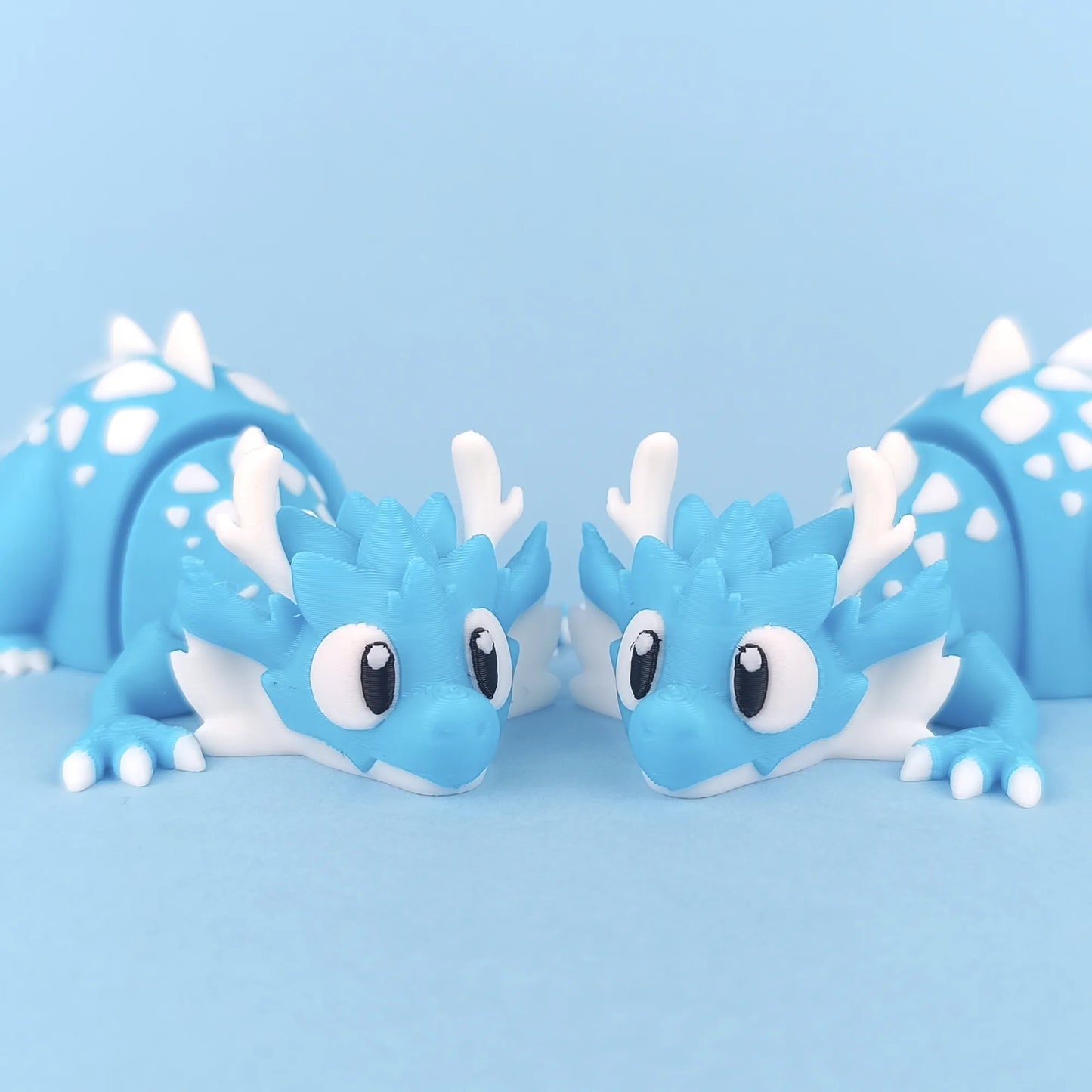 Flexi Dragon & Mini Egg | 3DGOB - Tattles Told 3D