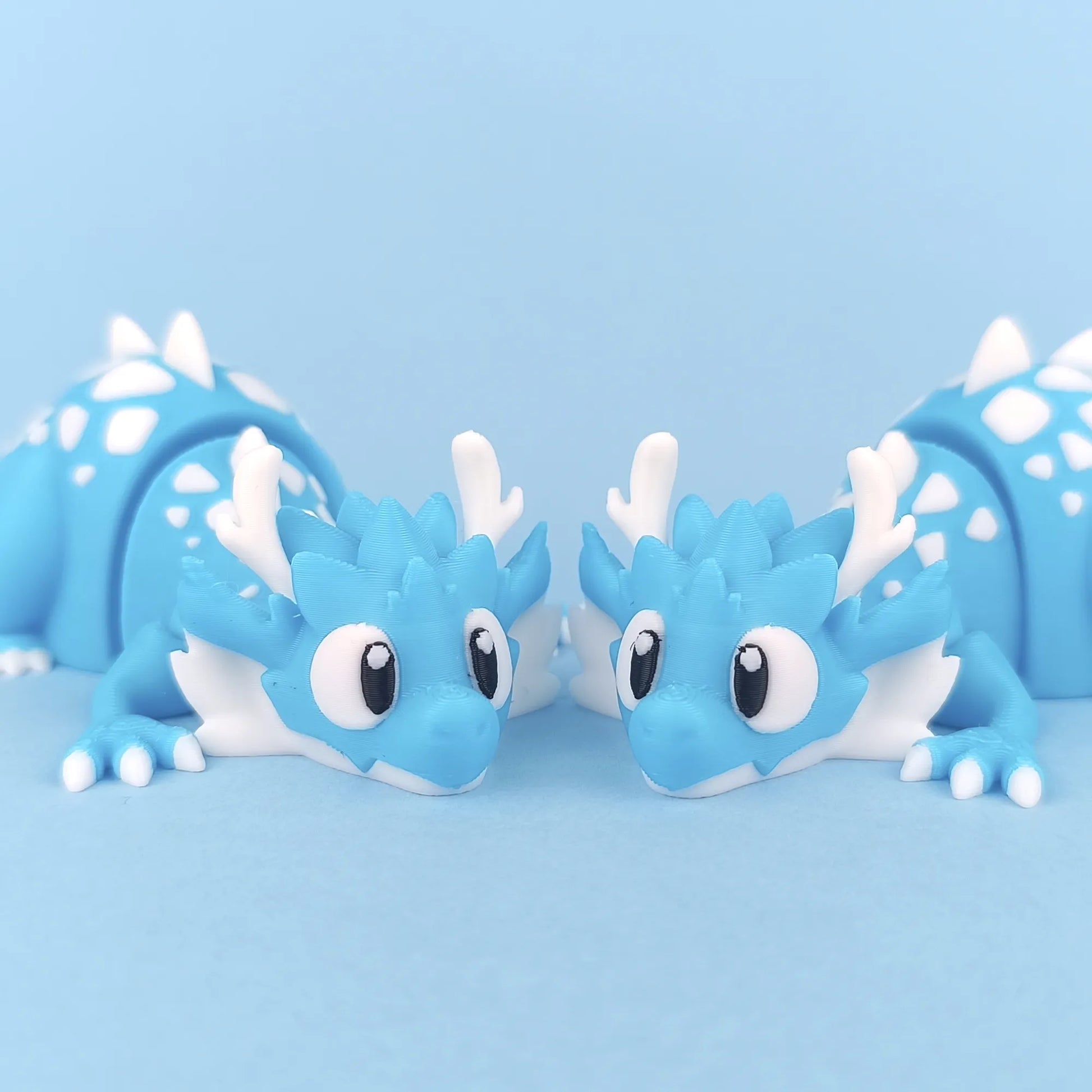 Flexi Dragon & Mini Egg | 3DGOB - Tattles Told 3D