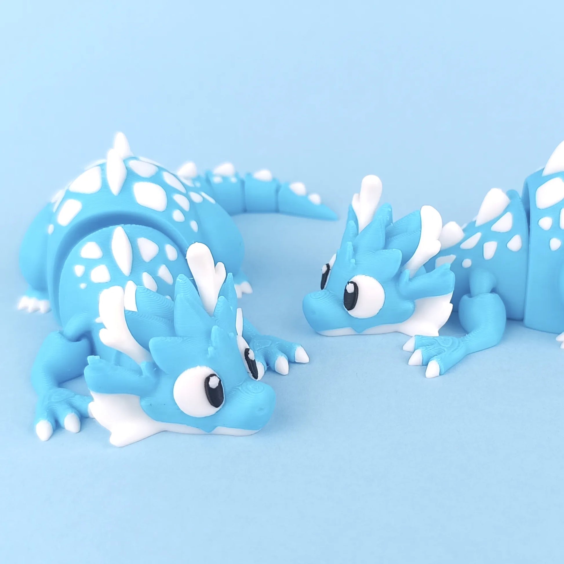 Flexi Dragon & Mini Egg | 3DGOB - Tattles Told 3D