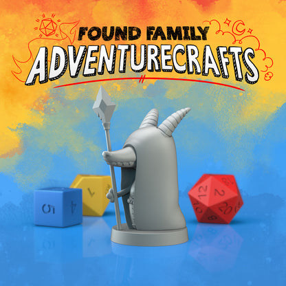 Cute Kobolds | Gaming Miniature TTRPG D&D | Found Family Adventurecrafts