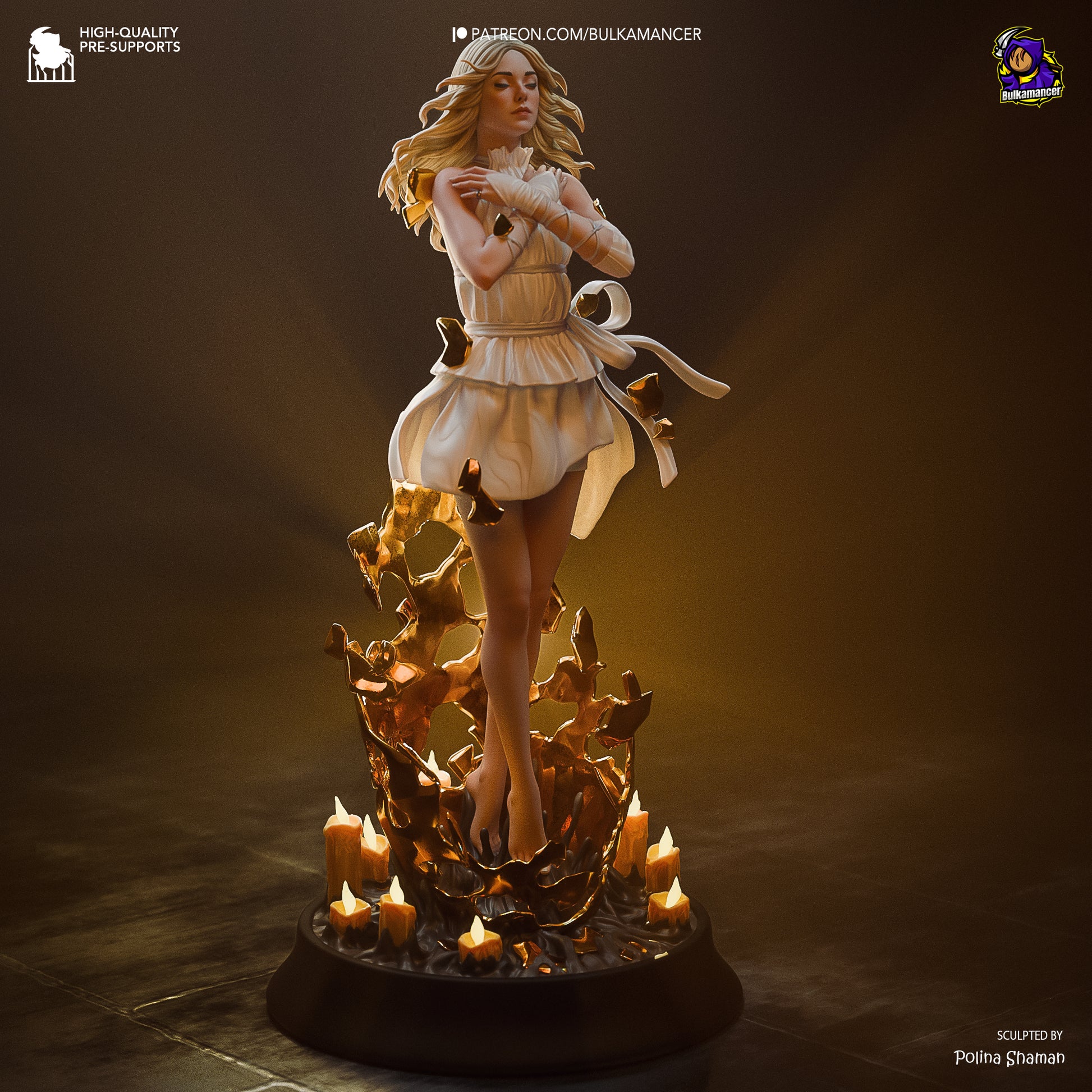 Duskwalker | Resin Garage Kit Figure Game Fan Art | Bulkamancer Sculpts