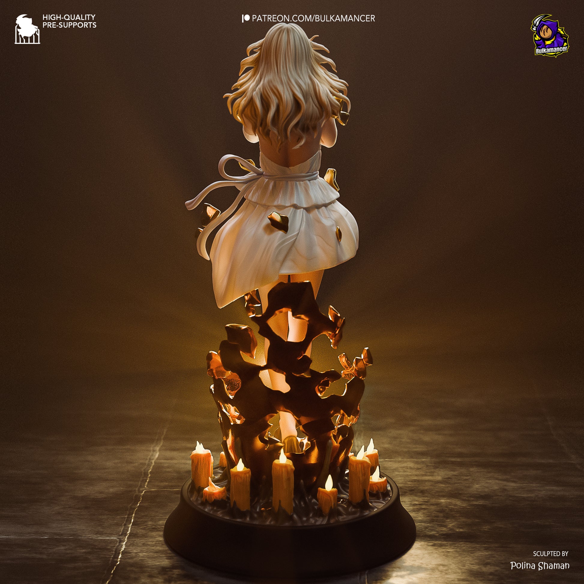 Duskwalker | Resin Garage Kit Figure Game Fan Art | Bulkamancer Sculpts
