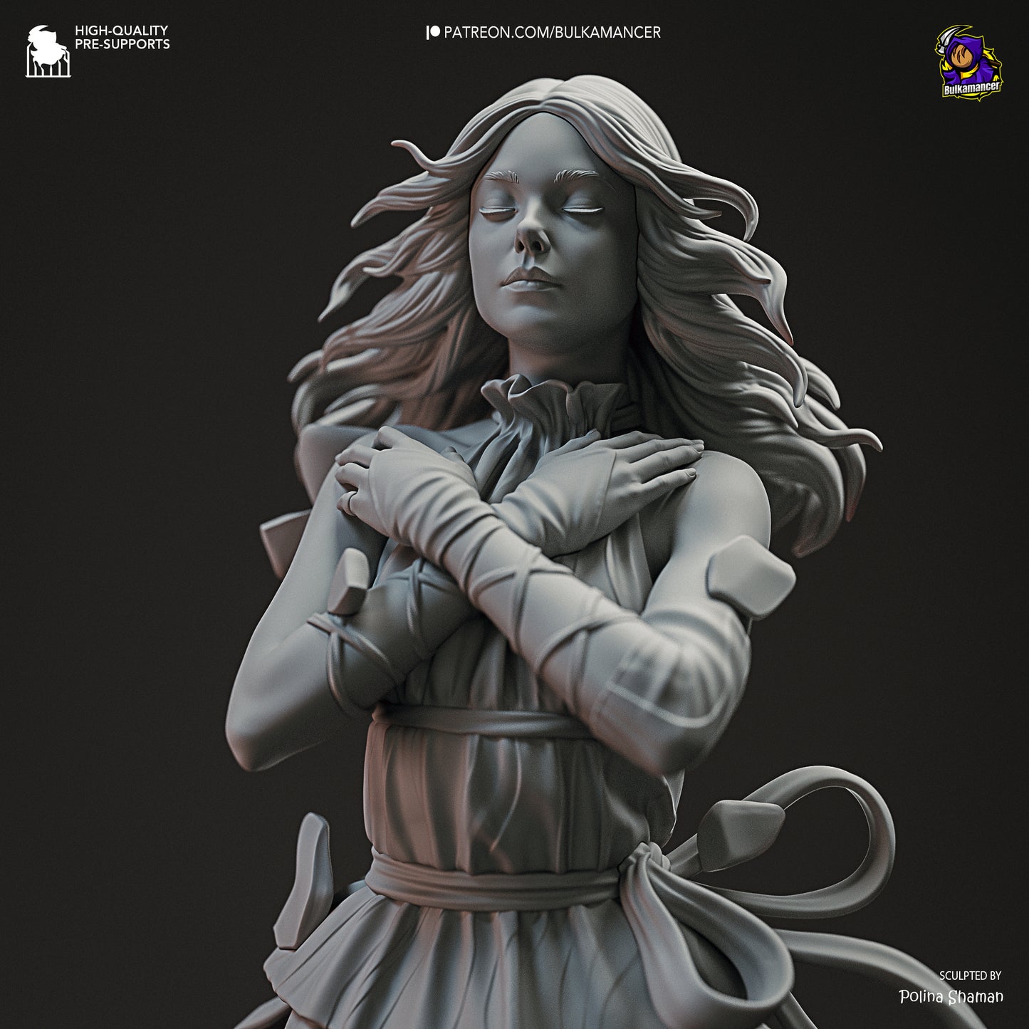 Duskwalker | Resin Garage Kit Figure Game Fan Art | Bulkamancer Sculpts