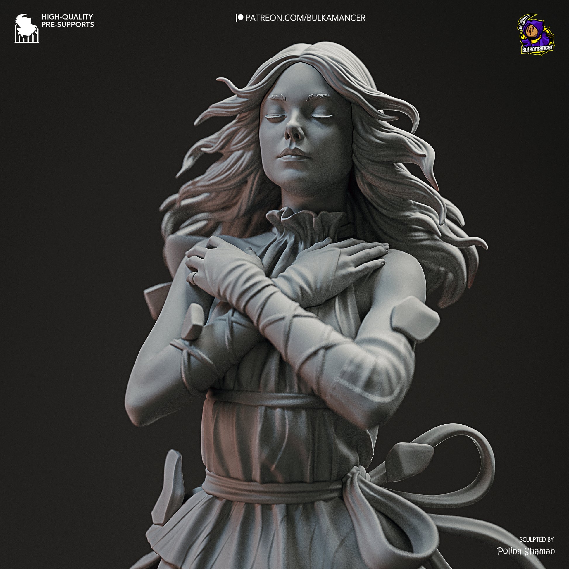 Duskwalker | Resin Garage Kit Figure Game Fan Art | Bulkamancer Sculpts