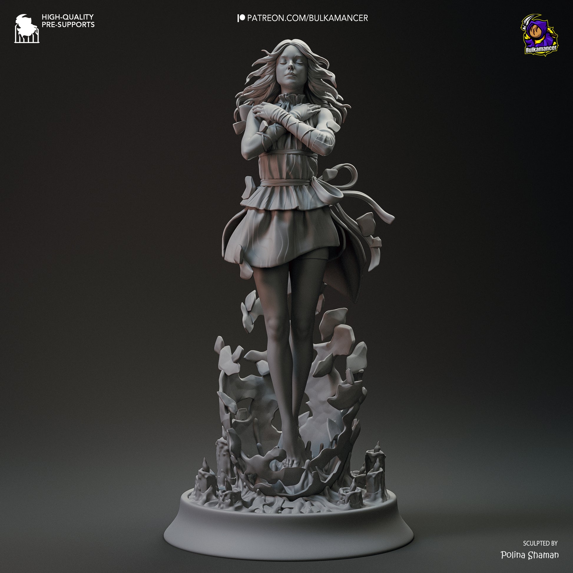 Duskwalker | Resin Garage Kit Figure Game Fan Art | Bulkamancer Sculpts