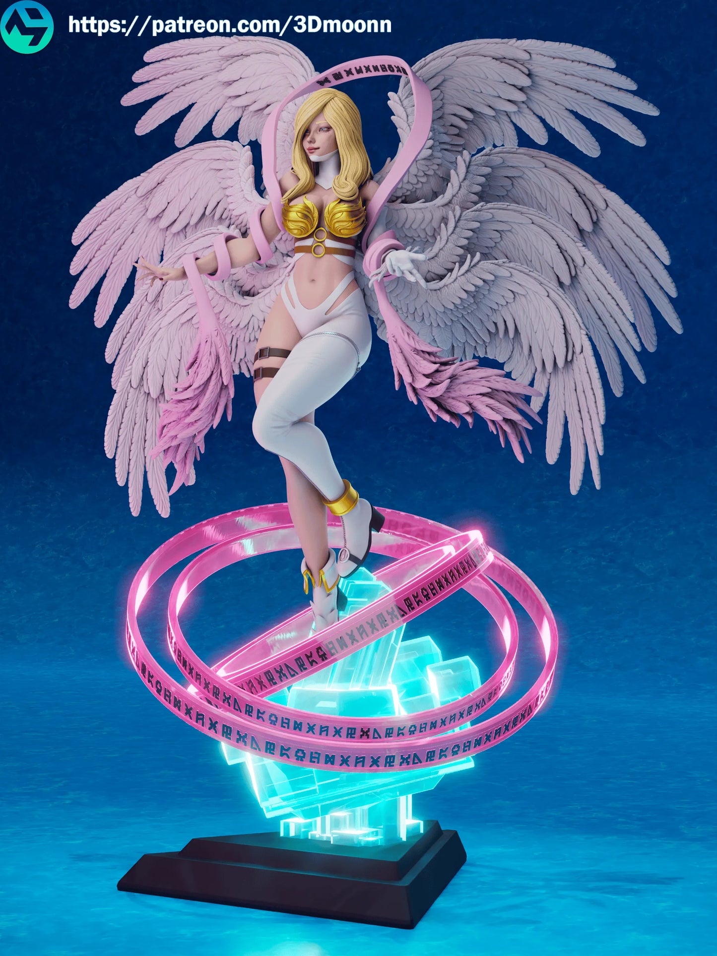 1:12 Digital Angel | Anime Resin Garage Kit | 3Dmoonn