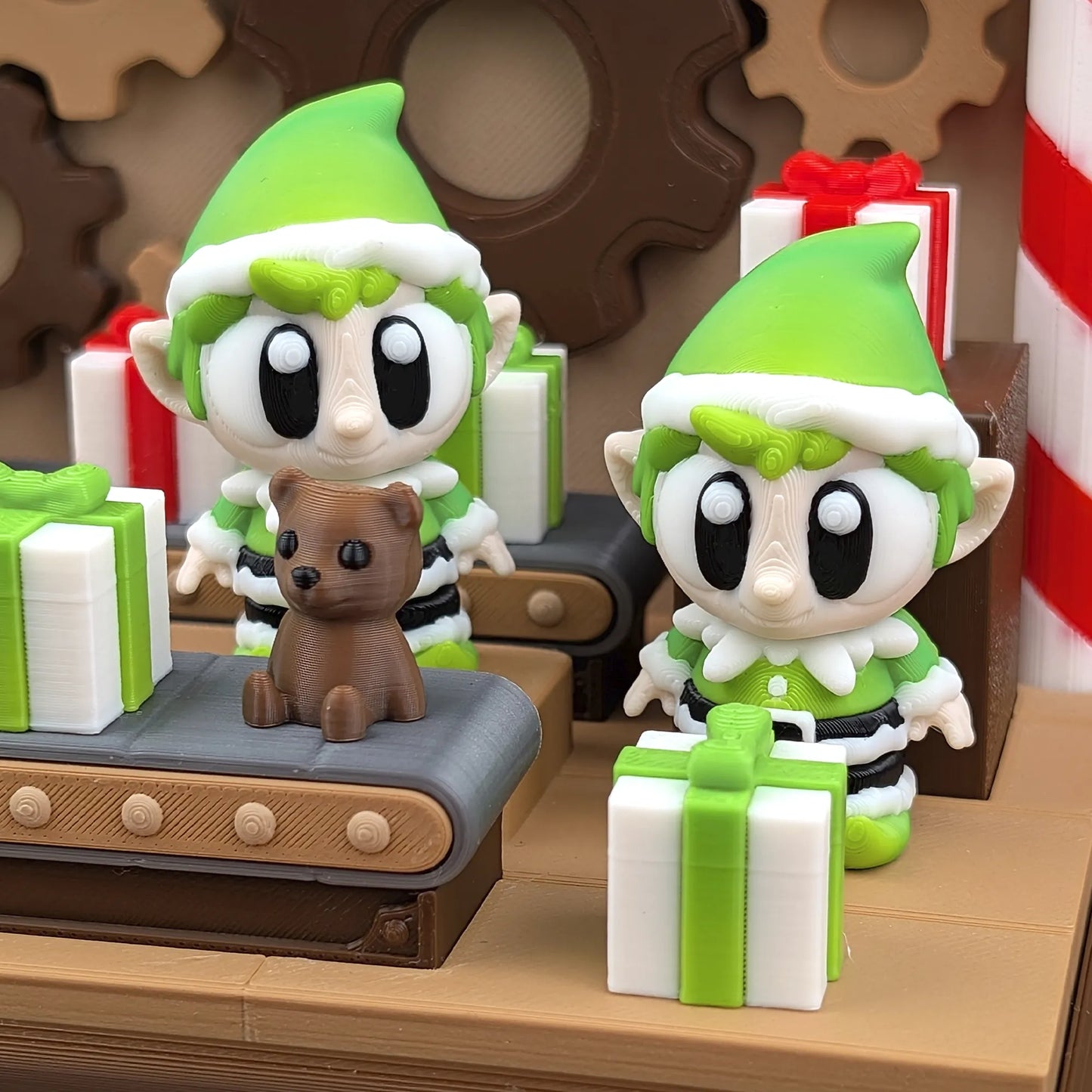 Flexi Elves & Santa's Workshop | 3DGOB - Tattles Told 3D