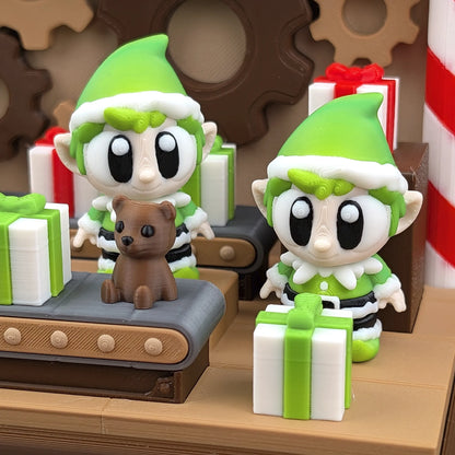 Flexi Elves & Santa's Workshop | 3DGOB - Tattles Told 3D