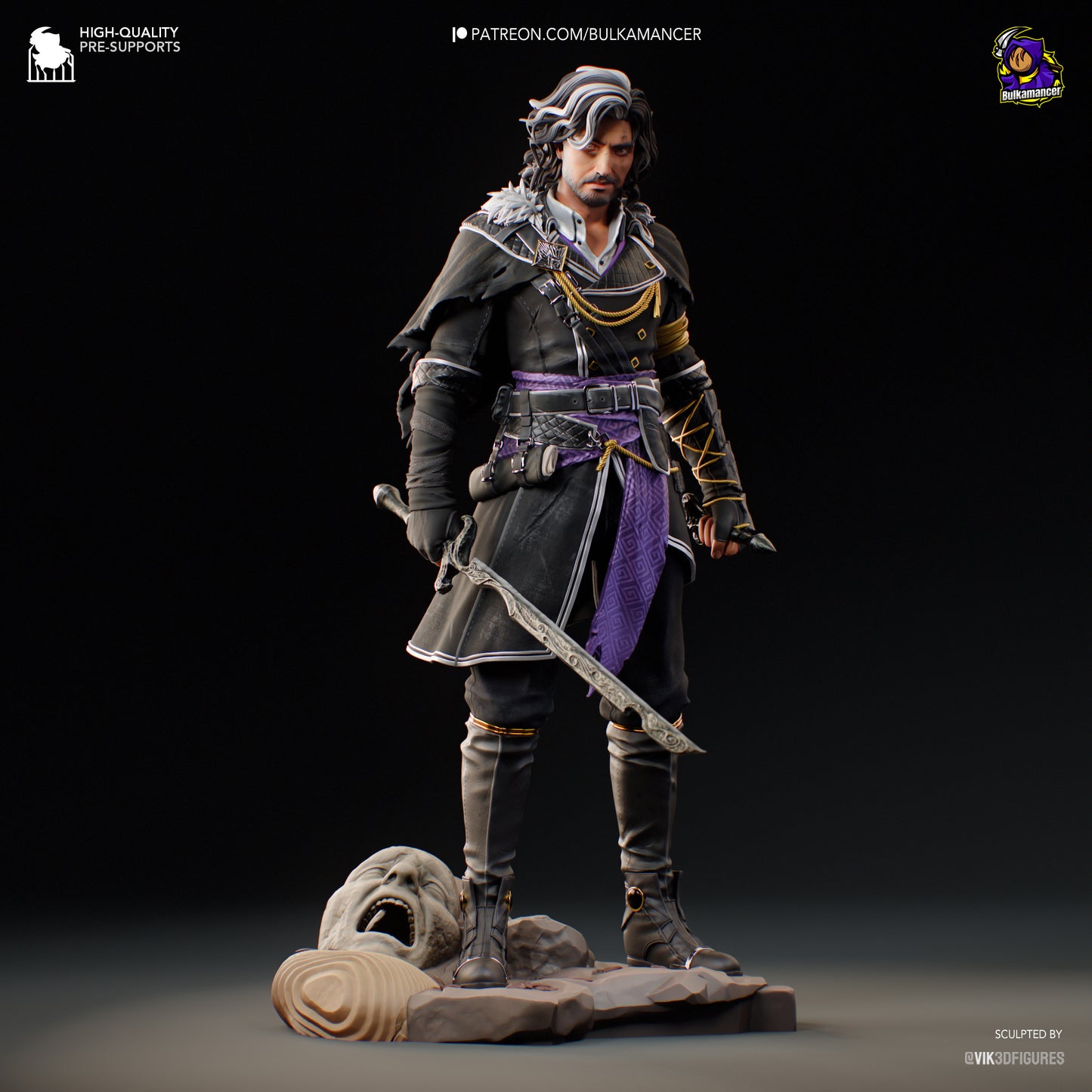 Expedition Outsider | Resin Garage Kit Figure Game Fan Art | Bulkamancer Sculpts