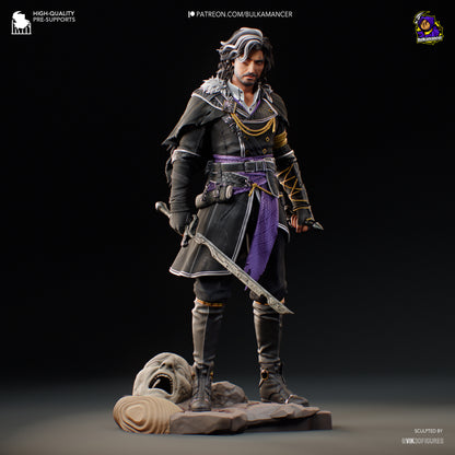 Expedition Outsider | Resin Garage Kit Figure Game Fan Art | Bulkamancer Sculpts