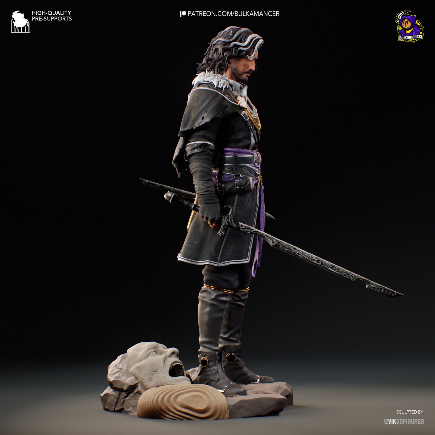 Expedition Outsider | Resin Garage Kit Figure Game Fan Art | Bulkamancer Sculpts