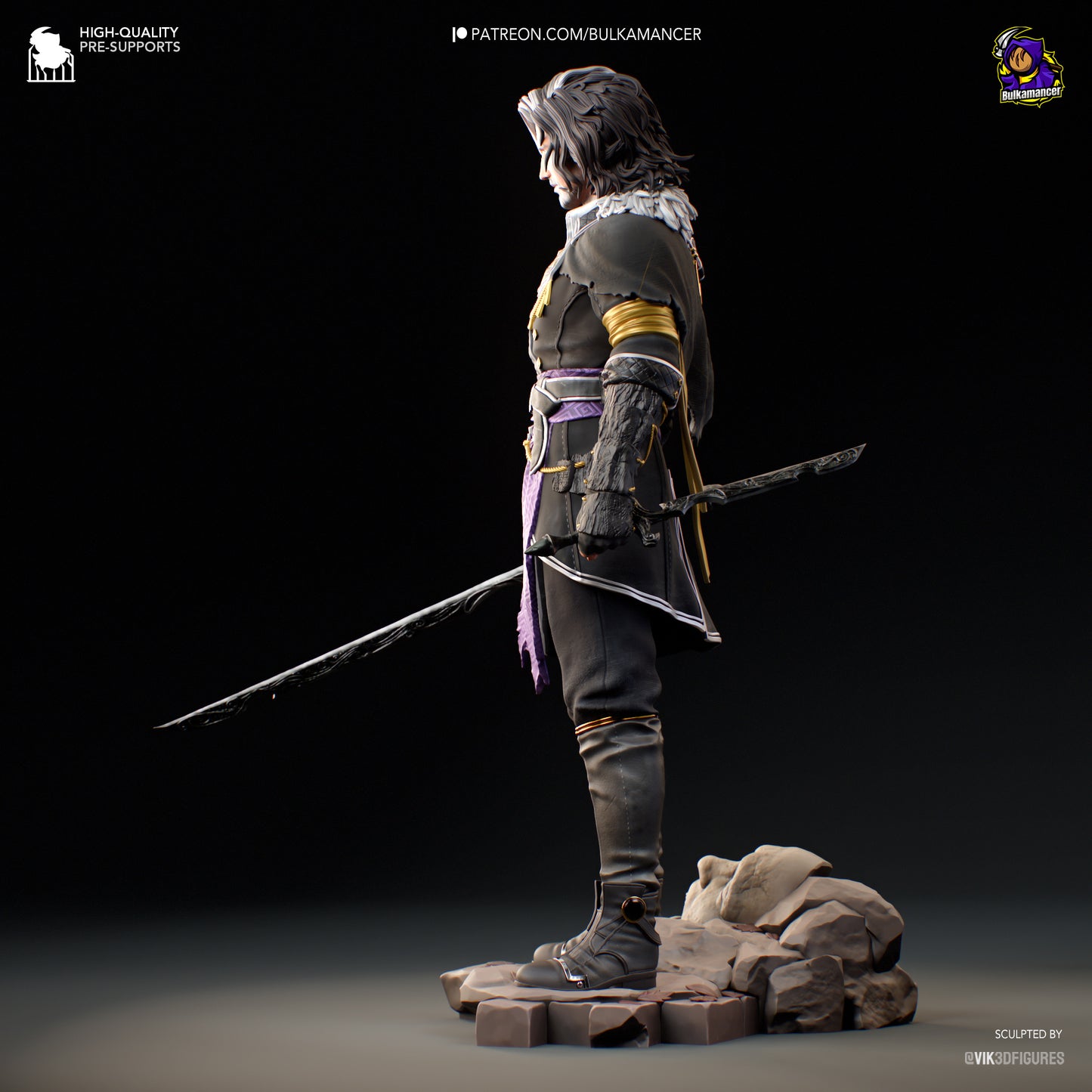 Expedition Outsider | Resin Garage Kit Figure Game Fan Art | Bulkamancer Sculpts