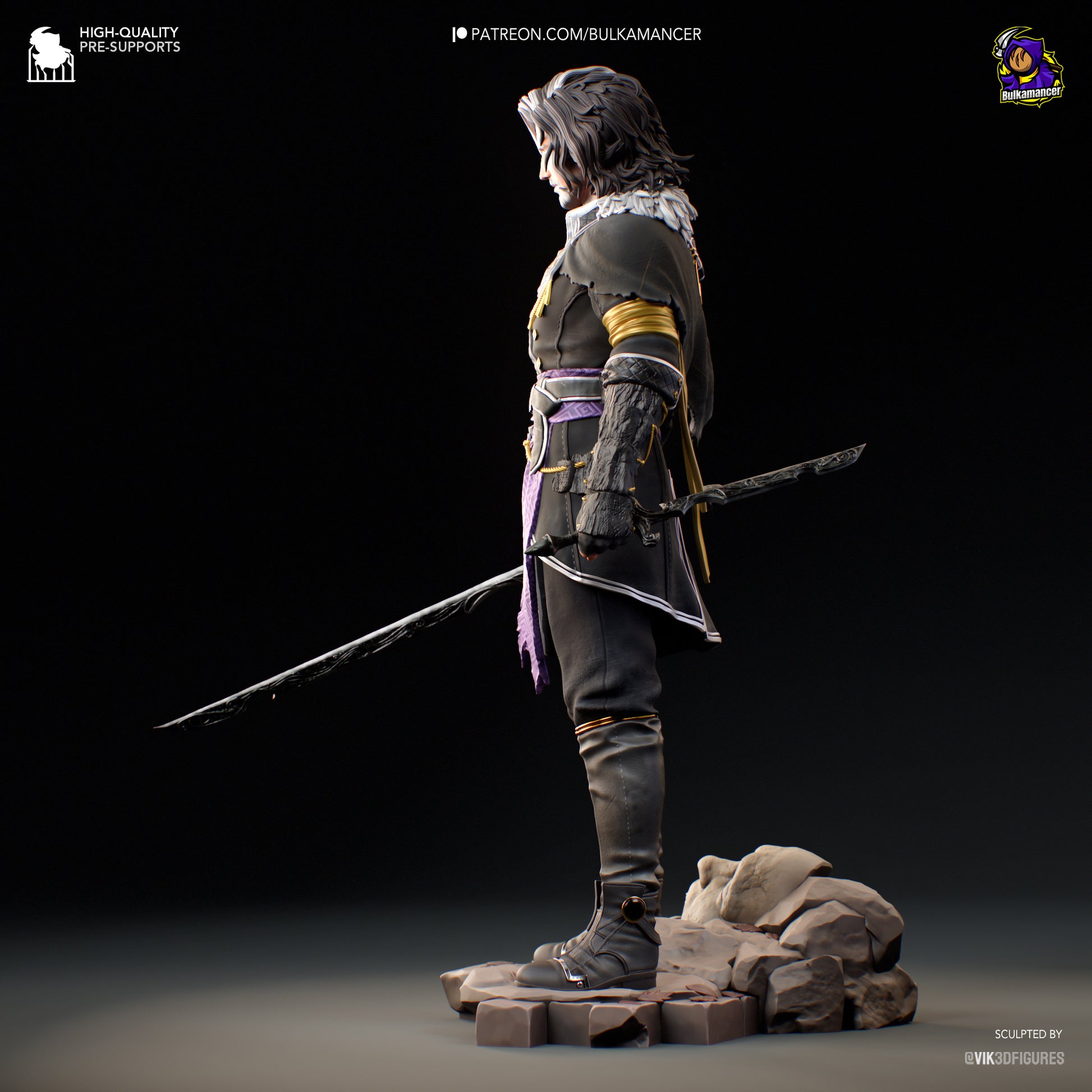 Expedition Outsider | Resin Garage Kit Figure Game Fan Art | Bulkamancer Sculpts