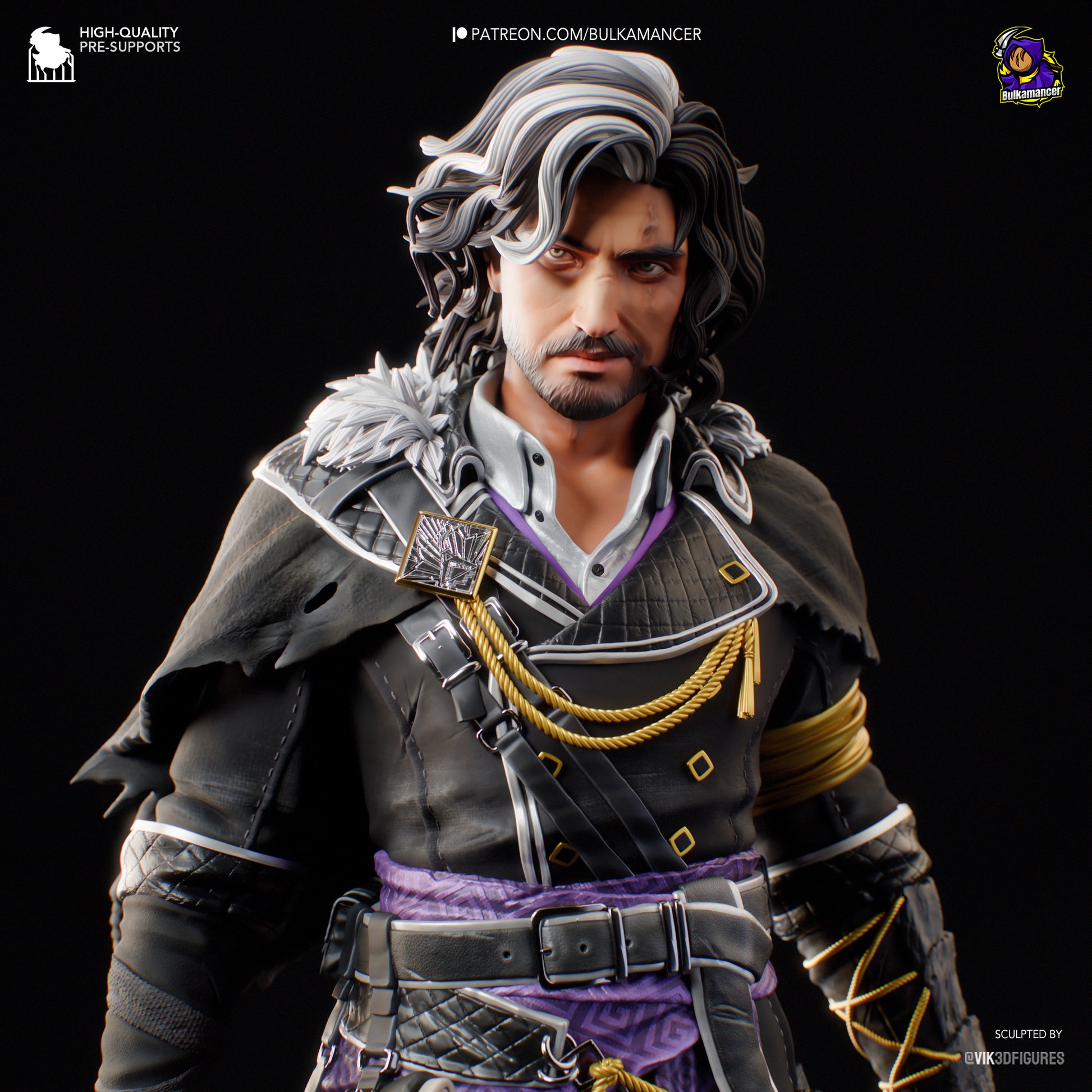 Expedition Outsider | Resin Garage Kit Figure Game Fan Art | Bulkamancer Sculpts