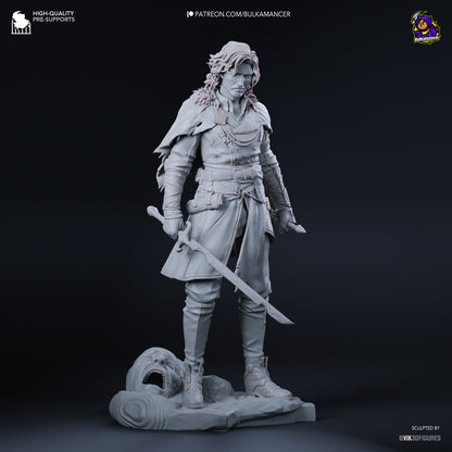Expedition Outsider | Resin Garage Kit Figure Game Fan Art | Bulkamancer Sculpts