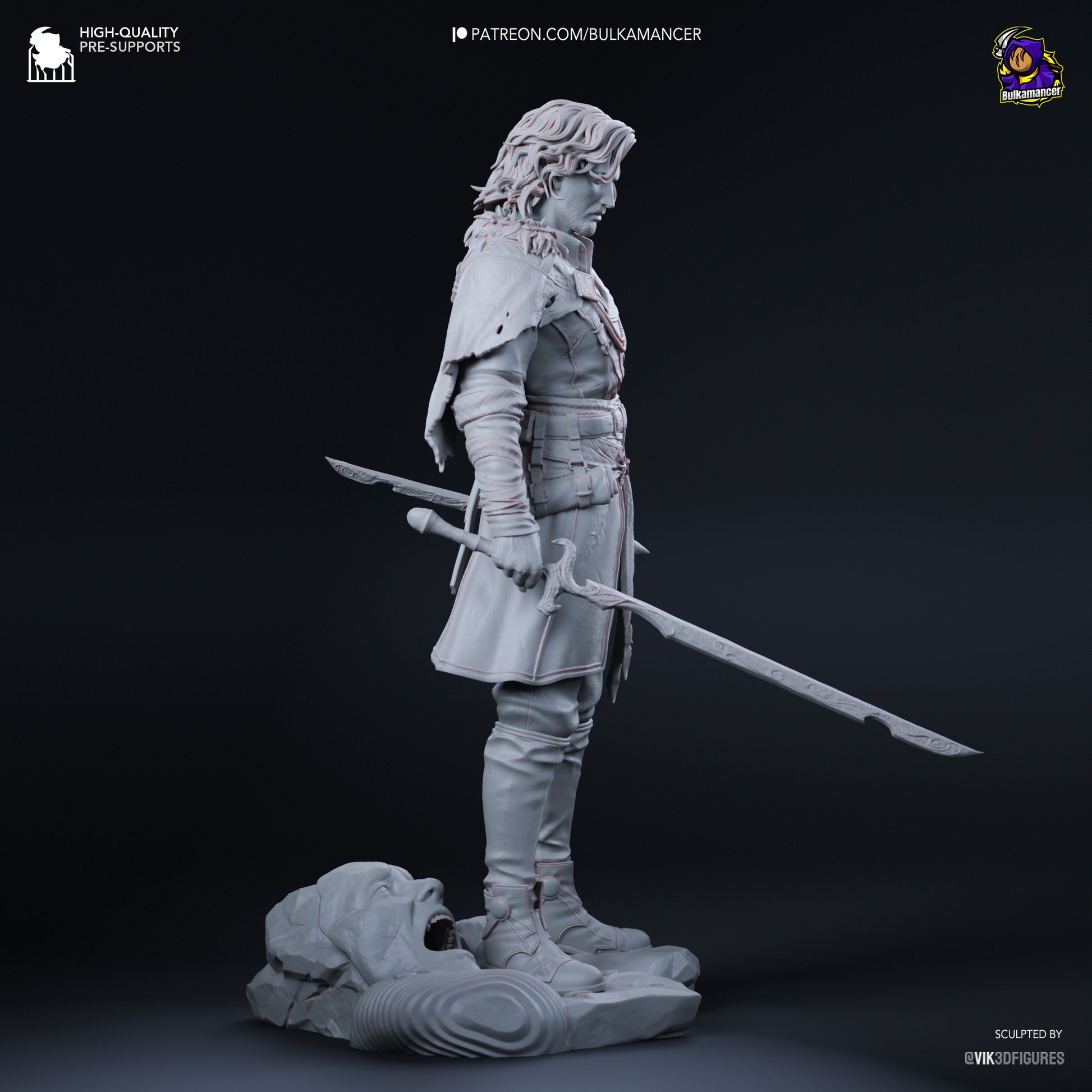 Expedition Outsider | Resin Garage Kit Figure Game Fan Art | Bulkamancer Sculpts