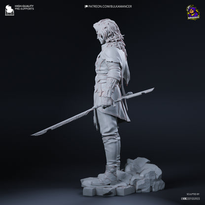 Expedition Outsider | Resin Garage Kit Figure Game Fan Art | Bulkamancer Sculpts