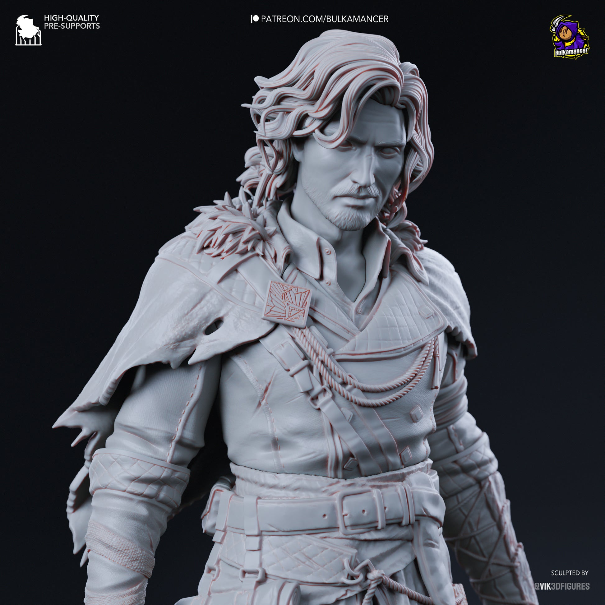 Expedition Outsider | Resin Garage Kit Figure Game Fan Art | Bulkamancer Sculpts