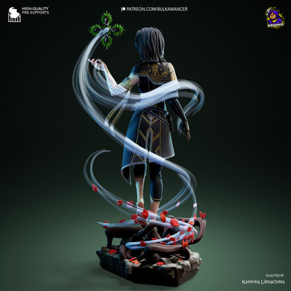Expedition Researcher | Resin Garage Kit Figure Game Fan Art | Bulkamancer Sculpts